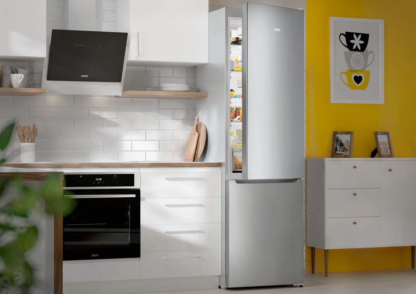 Producten in een keuken